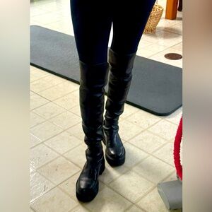 Stuart Weizman over the knee leather boots. 6